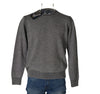 MAGLIONE UOMO RAGAZZO GIROCOLLO POLSINI MISTO LANA MARCA RE DEL MARE ART.221790