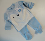 COMPLETO NEONATO BABY MAGLIA AUTOMATICI PANTALONI MARCA ELLEPI ART.CO4851