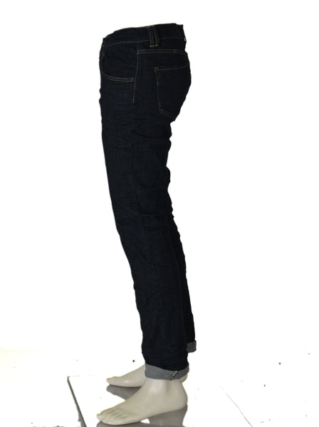 JEANS UOMO RAGAZZO BOTTONE ZIP 5 TASCHE REGULAR FIT ELASTICIZZATO MARCA X-CAPE ART.BRIGA