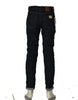 JEANS UOMO RAGAZZO BOTTONE ZIP 5 TASCHE REGULAR FIT ELASTICIZZATO MARCA X-CAPE ART.BRIGA