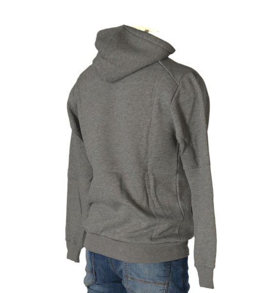 FELPA UOMO RAGAZZO CALDA FELPATA CAPPUCCIO TASCHE POLSINI LOGO MARCA X-CAPE ART.GAROK