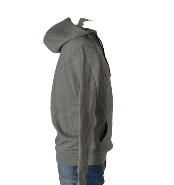 FELPA UOMO RAGAZZO CALDA FELPATA CAPPUCCIO TASCHE POLSINI LOGO MARCA X-CAPE ART.GAROK
