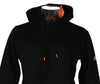 FELPA UOMO RAGAZZO CALDA FELPATA CAPPUCCIO TASCHE POLSINI LOGO MARCA X-CAPE ART.GAROK