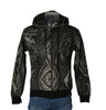 FELPA UOMO RAGAZZO FELPATA FANTASIA CAPPUCCIO TASCHE POLSINI MARCA X-CAPE ART.FLUID
