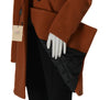 CAPPOTTO DONNA RAGAZZA DOPPIOPETTO TASCHE PELO STACCABILE ECOLOGICO MARCA FRALLA ART.GC17314