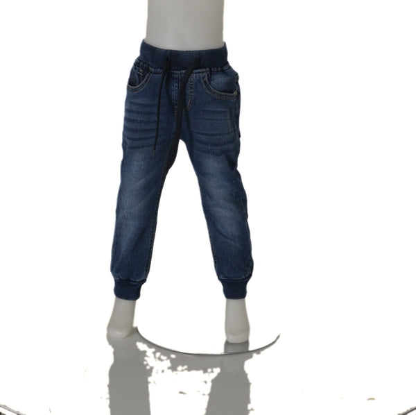 JEANS BAMBINO COULISSE IN VITA TASCHE POLSINO MARCA YOURS ART.Y2404