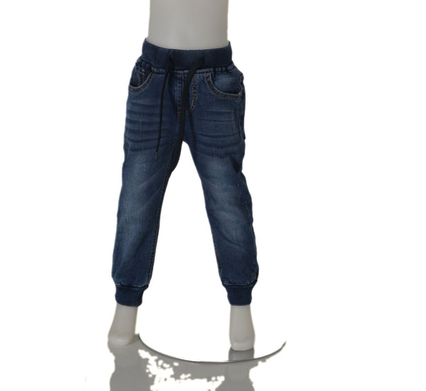 JEANS BAMBINO COULISSE IN VITA TASCHE POLSINO MARCA YOURS ART.Y2404