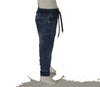 JEANS BAMBINO COULISSE IN VITA TASCHE POLSINO MARCA YOURS ART.Y2404