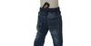 JEANS BAMBINO COULISSE IN VITA TASCHE POLSINO MARCA YOURS ART.Y2404