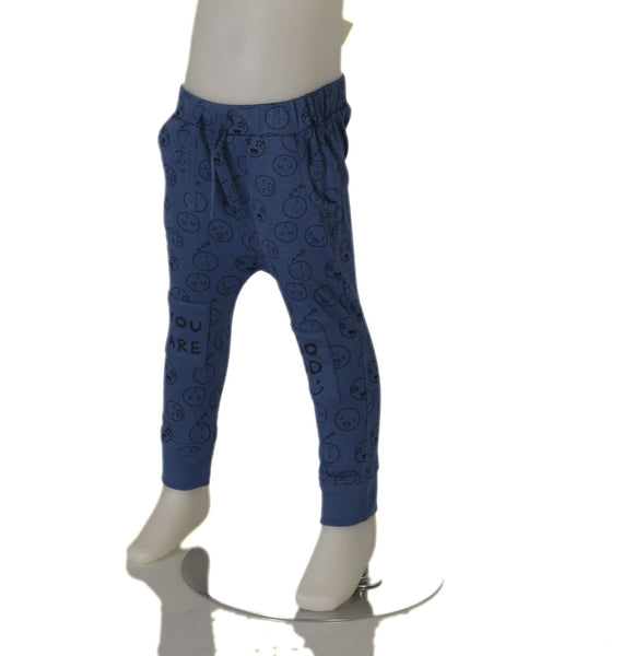 PANTALONE NEONATO STAMPA ELASTICO VITA TASCHE POLSINI MARCA LOSAN ART.2176022AL