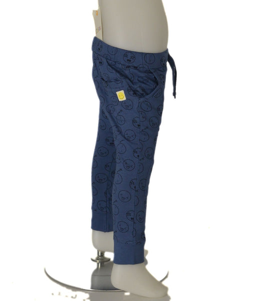 PANTALONE NEONATO STAMPA ELASTICO VITA TASCHE POLSINI MARCA LOSAN ART.2176022AL