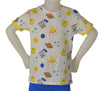 MAGLIETTA T-SHIRT BAMBINO PURO COTONE GIROCOLLO UFO MARCA LOSAN ART.2171000AL