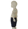 PANTALONCINO BAMBINO JERSEY PURO COTONE VITA REGOLABILE TASCHE MARCA LOSAN ART.2156602AL