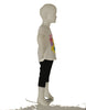 T-SHIRT BAMBINA MEZZA MANICA STONDATA STAMPA SMILE INSERTI MARCA LOSAN ART.216-1009AL