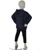 GIUBBINO BAMBINO ZIP CAPPUCCIO TASCHR MARCA LOSAN ART.215-2651AL