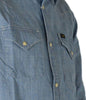 CAMICIA JEANS UOMO COTONE BOTTONI TASCHINE MARCA LEE ART.L66WNS35