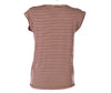 T-SHIRT DONNA GIROCOLLO MANICA SCESA RIGHE MARCA SILCO ART.982