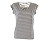 T-SHIRT DONNA GIROCOLLO MANICA SCESA RIGHE MARCA SILCO ART.982