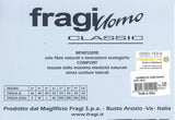 MAGLIA FRAGI UOMO RAGAZZO PURO COTONE MEZZA MANICA ART.AMERICA COLLO BASSO - SET DI 2 PEZZI