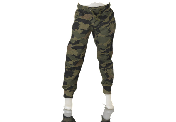 PANTALONE BAMBINO COULISSE TASCHE POLSINI CAMOUFLAGE MARCA BM ART.Y2408