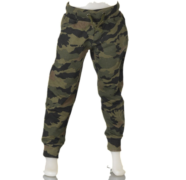 PANTALONE BAMBINO COULISSE TASCHE POLSINI CAMOUFLAGE MARCA BM ART.Y2408