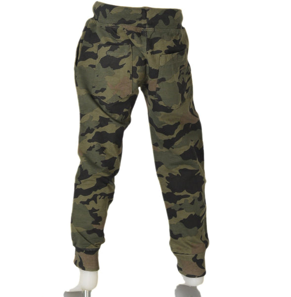 PANTALONE BAMBINO COULISSE TASCHE POLSINI CAMOUFLAGE MARCA BM ART.Y2408
