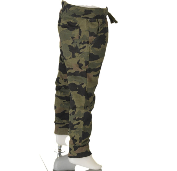 PANTALONE BAMBINO COULISSE TASCHE POLSINI CAMOUFLAGE MARCA BM ART.Y2408