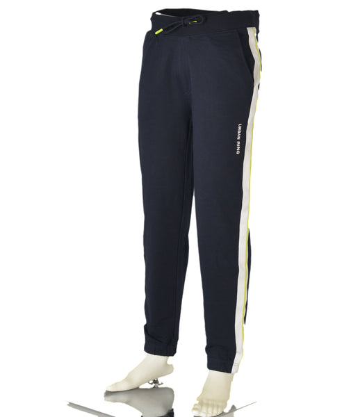 PANTALONE RAGAZZO COULISSE TASCHE POLSINO BANDA LOGO MARCA URBANRING ART.UR22071