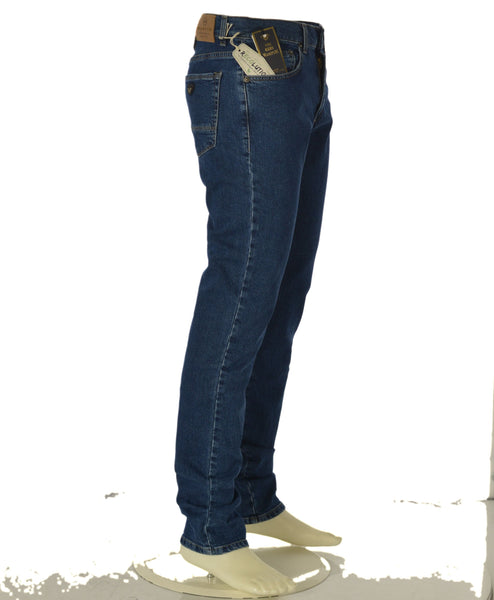 JEANS UOMO ZIP BOTTONE TACHE MARCA WAMPUM ART.11204 1J72
