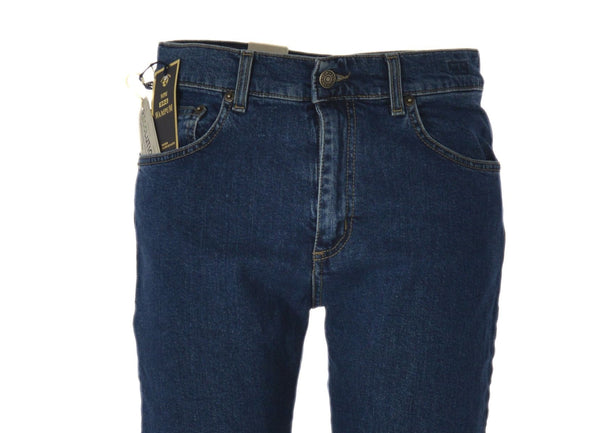JEANS UOMO ZIP BOTTONE TACHE MARCA WAMPUM ART.11204 1J72