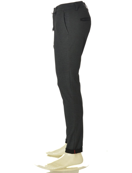 PANTALONI RAGAZZO ZIP BOTTONI TASCHE MICROSTAMPATO MARCA INCOR ART.SKIEN