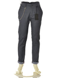 PANTALONI RAGAZZO ZIP BOTTONE TASCHE RISVOLTO MARCA INCOR ART.CLARK