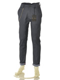 PANTALONI RAGAZZO ZIP BOTTONE TASCHE RISVOLTO MARCA INCOR ART.CLARK
