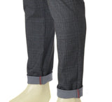 PANTALONI RAGAZZO ZIP BOTTONE TASCHE RISVOLTO MARCA INCOR ART.CLARK
