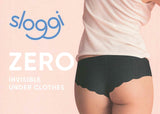 SLIP DONNA RAGAZZA INVISIBILE TAGLIO LASER MODAL COMODO MORBIDO MARCA SLOGGI ART. ZERO HIPSTER