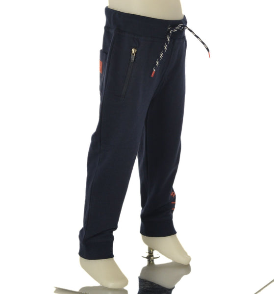 PANTALONI BAMBINO ELASTCO POLSINI TASCHE STAMPA MARCA LOSAN ART.215-6032AL