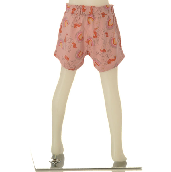 SHORT BAMBINA  COTONE ELASTICOTASCHE UNICORNI MARCA LOSAN ART.216-6015AL