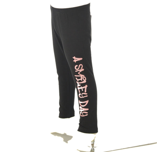 LEGGINGS BAMBINA ELASTICO SCRITTA MARCA BM ART.AY2652