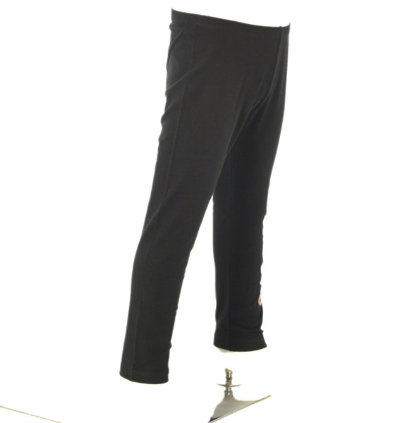 LEGGINGS BAMBINA ELASTICO SCRITTA MARCA BM ART.AY2652