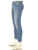 JEANS UOMO ZIP BOTTONE SCHIARITO MARCA INCOR ART.BRONZO