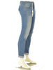 JEANS UOMO ZIP BOTTONE SCHIARITO MARCA INCOR ART.BRONZO
