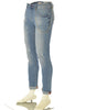 JEANS UOMO ZIP BOTTONE RISVOLTO ABRASIONI MARCA INCOR ART.REMIX