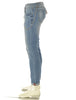 JEANS UOMO ZIP BOTTONE RISVOLTO ABRASIONI MARCA INCOR ART.REMIX