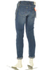 JEANS UOMO ZIP BOTTONE CINQUETASCHE RISVOLTO CATENELLA MARCA INCOR ART.SLOWLY