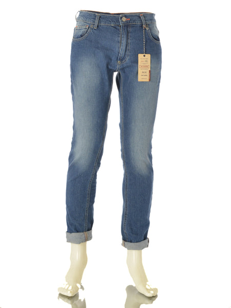 JEANS UOMO ZIP BOTTONE CINQUE TASCHE CARROT FIT MARCA INCOR ART.NEWWAY_SUM
