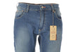 JEANS UOMO ZIP BOTTONE CINQUE TASCHE CARROT FIT MARCA INCOR ART.NEWWAY_SUM