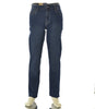 JEANS UOMO ZIP BOTTONE CINQUE TASCHE SCURO MARCA WAMPUM ART.11704-1E14