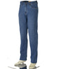 JEANS UOMO ZIP BOTTONE CINQUE TASCHE CHIARO LEGGERO MARCA WAMPUM ART.11704-1D19