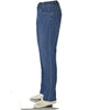 JEANS UOMO ZIP BOTTONE CINQUE TASCHE CHIARO LEGGERO MARCA WAMPUM ART.11704-1D19