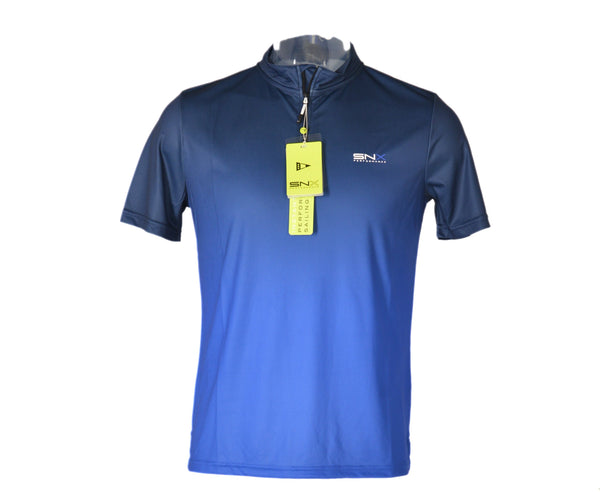 POLO UOMO ZIP TECNICA TRASPIRANTE LOGO MARCA SCUOLA NAUTICA ART.218851